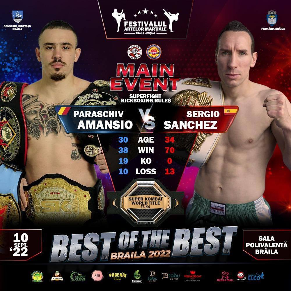 Amansio Paraschiv vs Sergio "dinamita" Sánchez