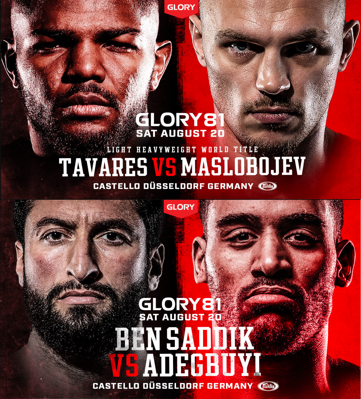 Luis Tavares vs Sergej Maslobojev
