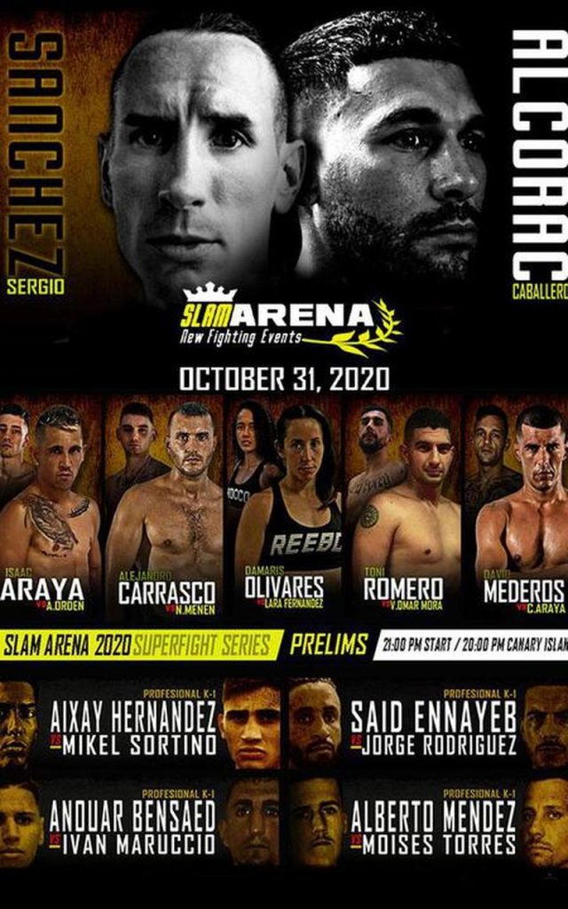 Alcorac Caballero vs Sergio Sánchez